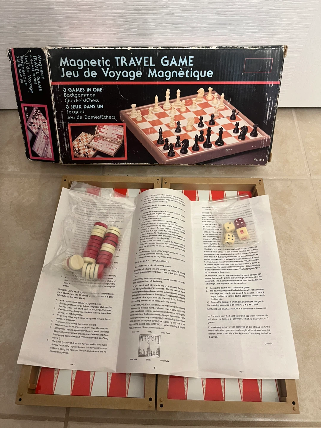 Magnetic Travel Game - 3 Games in One - photo 2