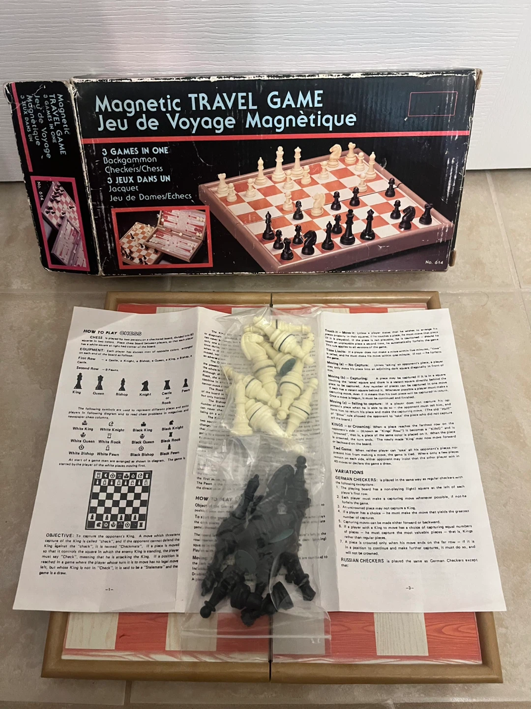 Magnetic Travel Game - 3 Games in One - photo 3