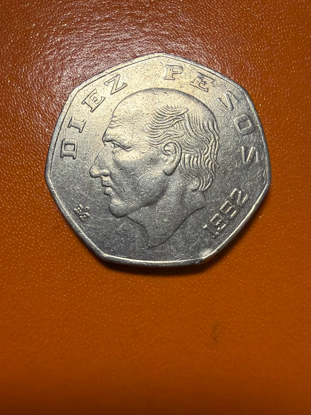 1982 Ten Pesos Coin