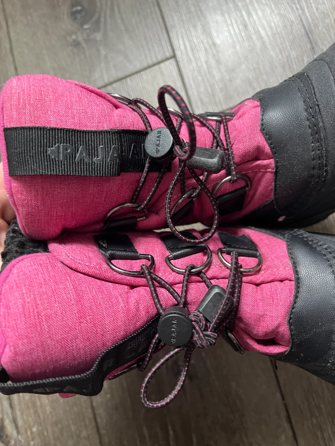 Pajar-Tex Waterproof Pink kids Snow Boots - size 1 - photo 4