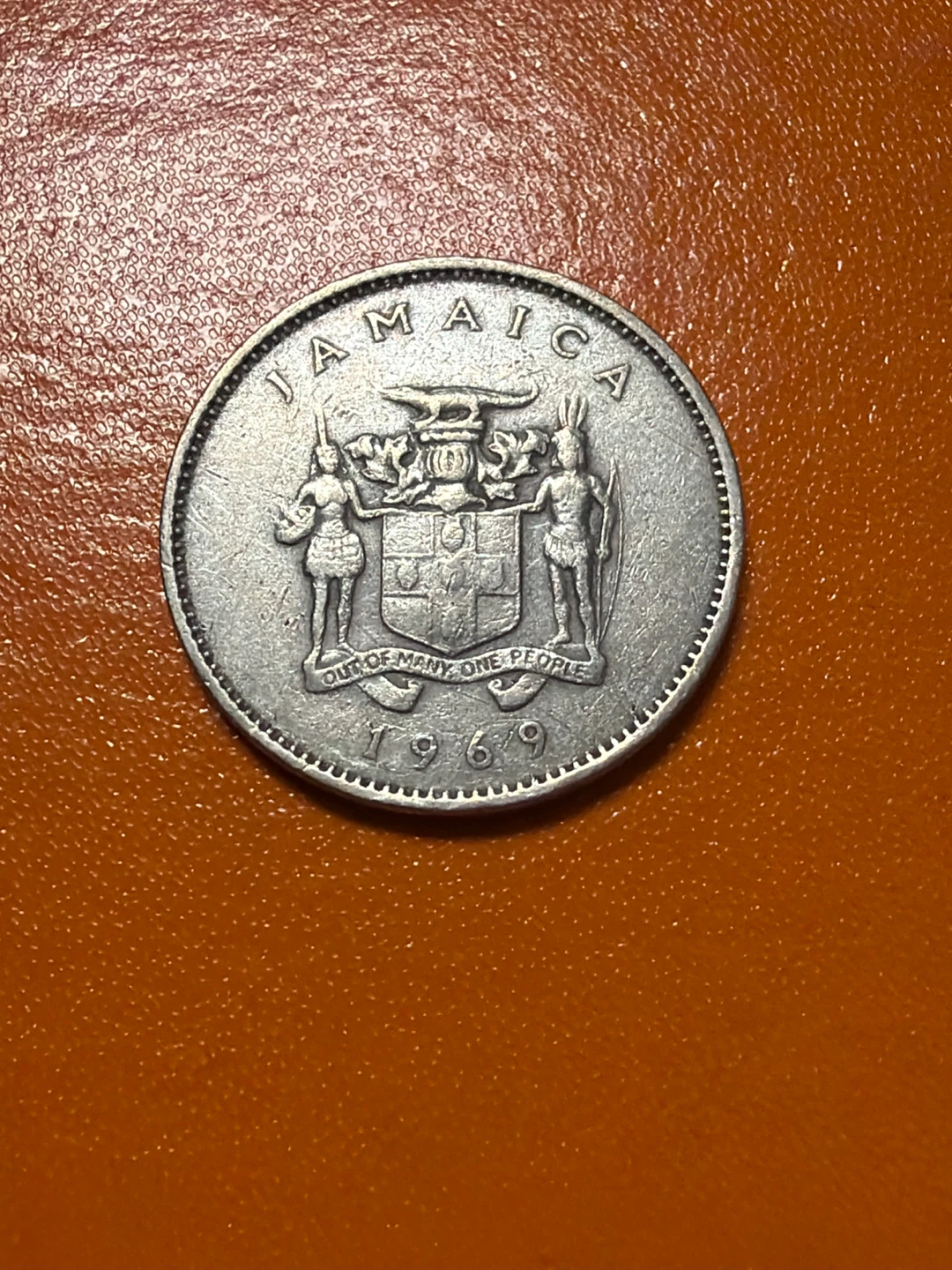 1969 Jamaica 10 Cents Coin