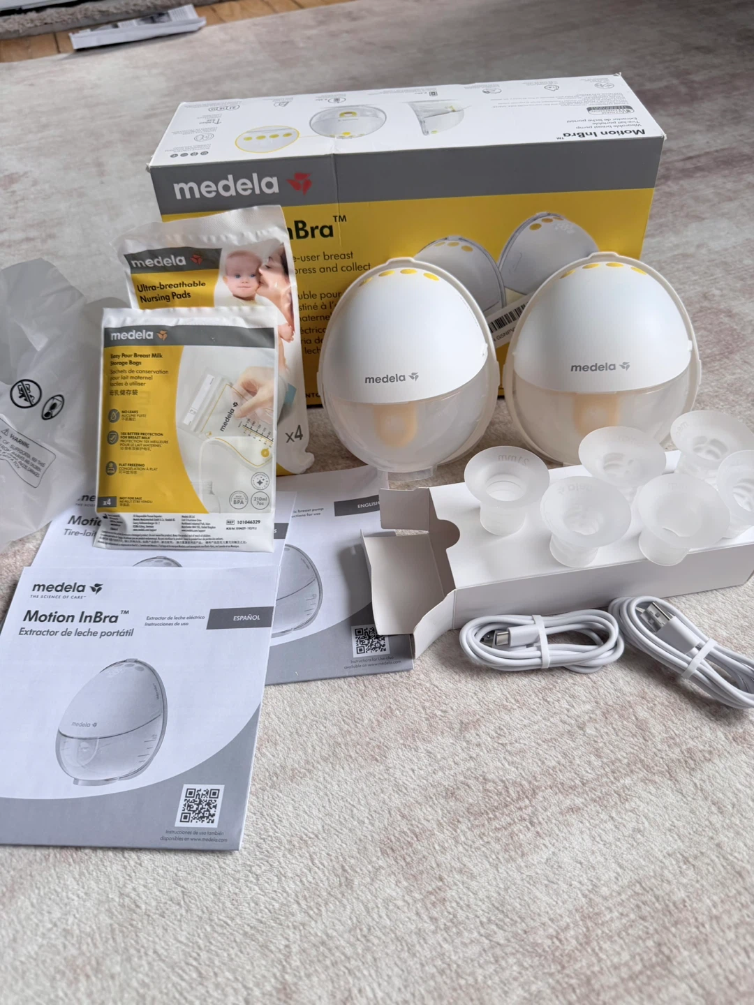 Medela Motion InBra Double Electric Breast Pump