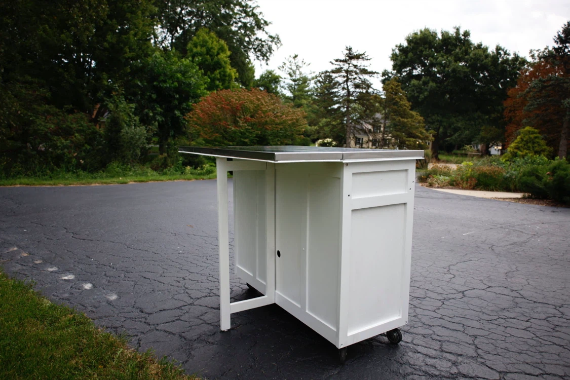 Modern Stainless steel island - photo 2