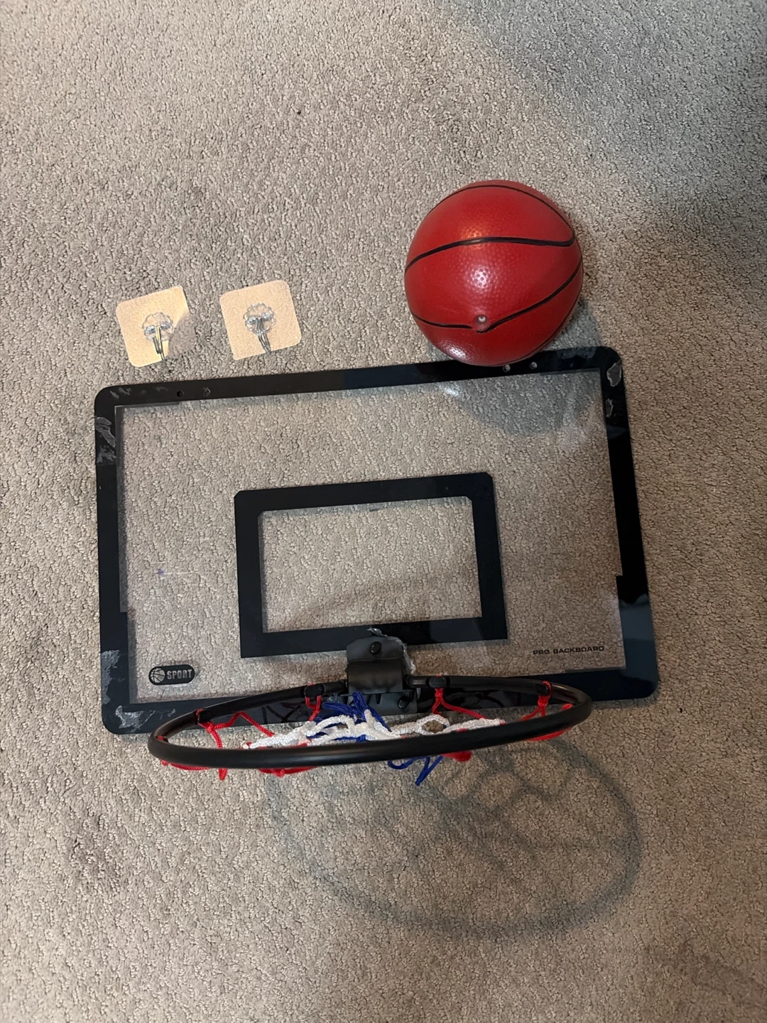 Indoor Mini Basketball Hoop Set with Ball - photo 2