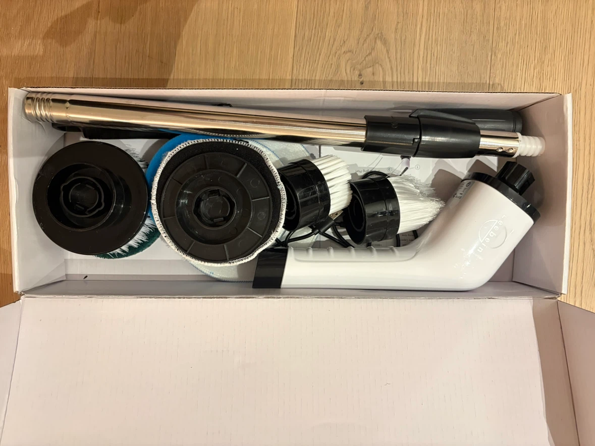 Cordless Cleaning Brush Electric Spin Scrubber - photo 2