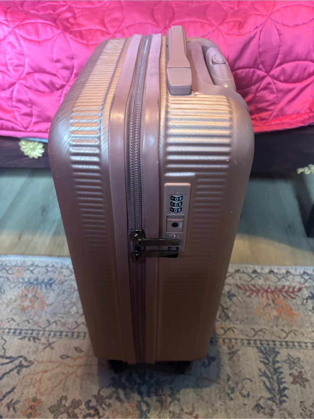 Champs Rose Gold Hardside Spinner Luggage - photo 3