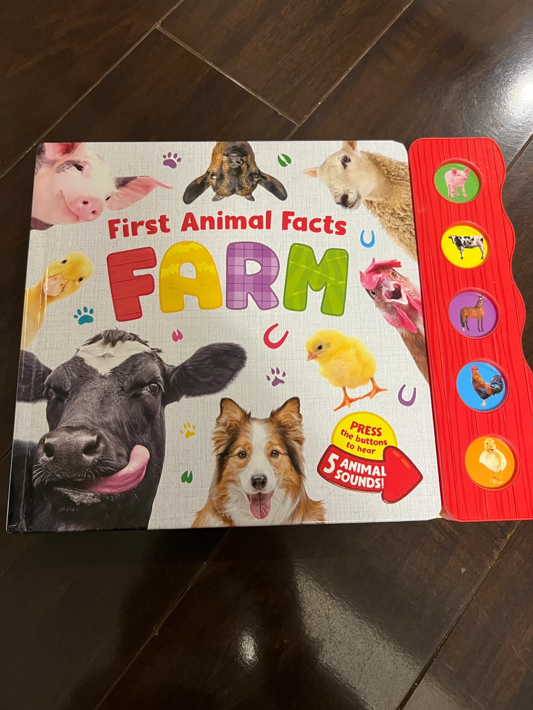 First Animal Facts Farm Sound Book