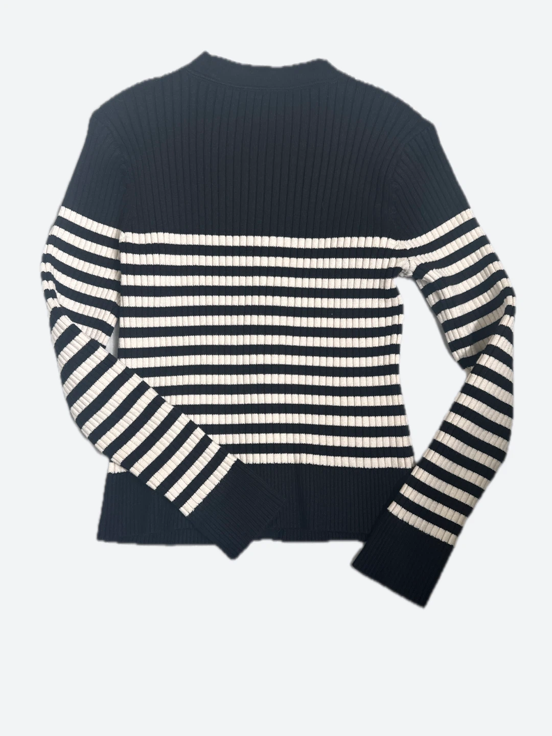 WHBM Striped Button Cardigan - photo 3