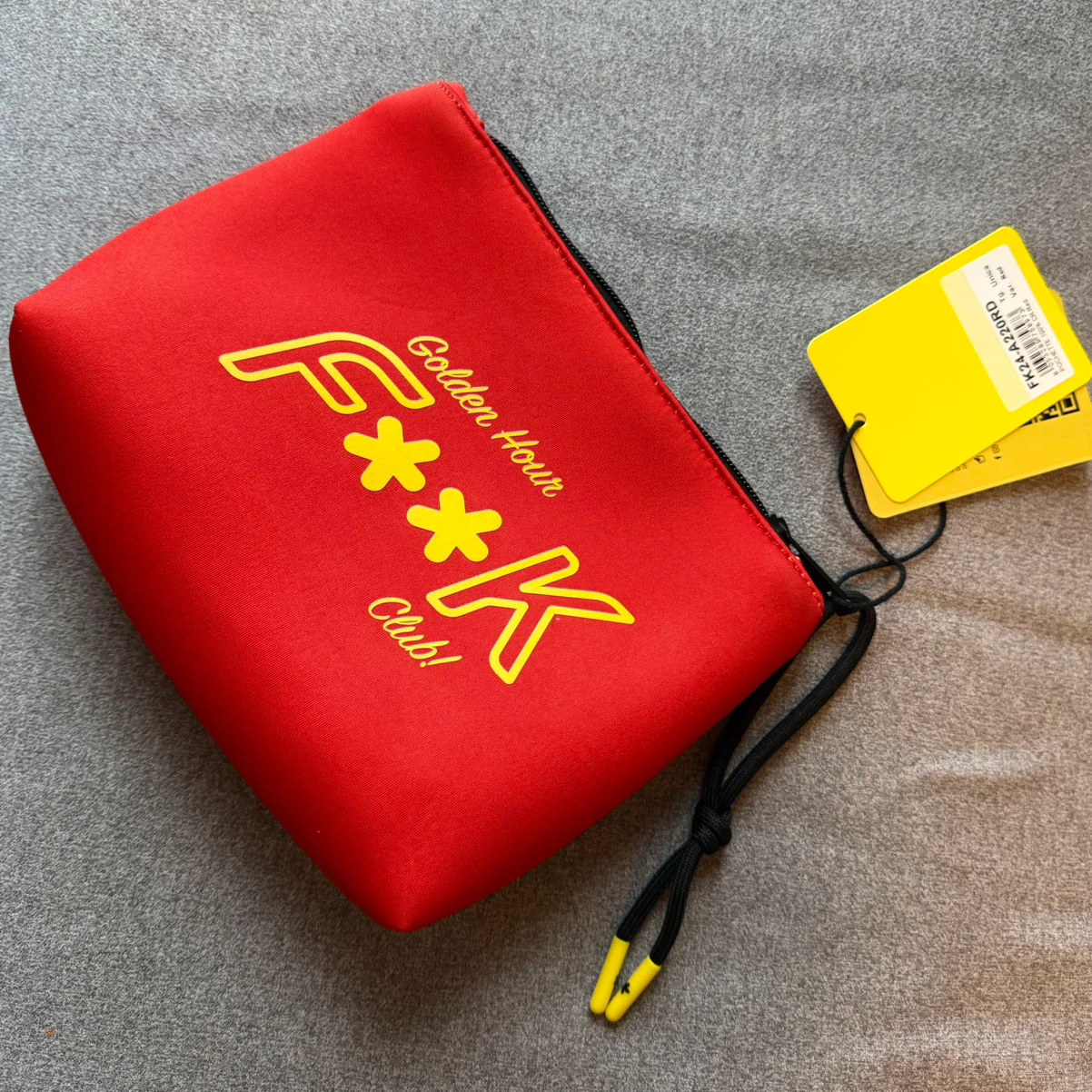 New F**K Italian Neoprene Cosmetic Bag - photo 2