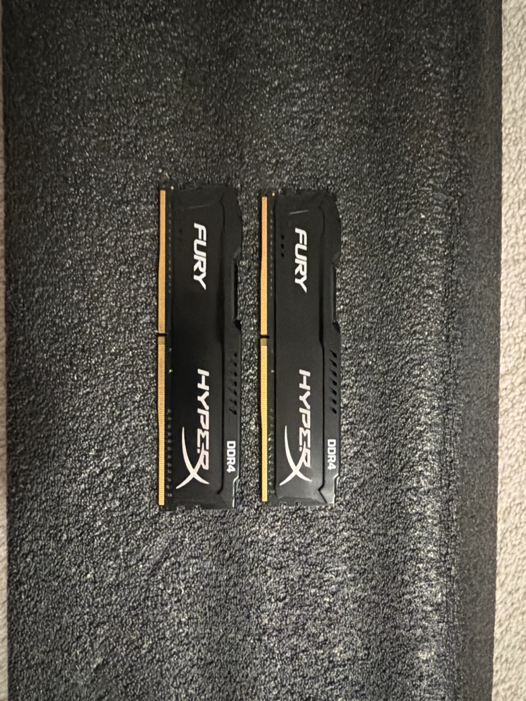2x Kingston HyperX FURY DDR4 RAM Sticks
