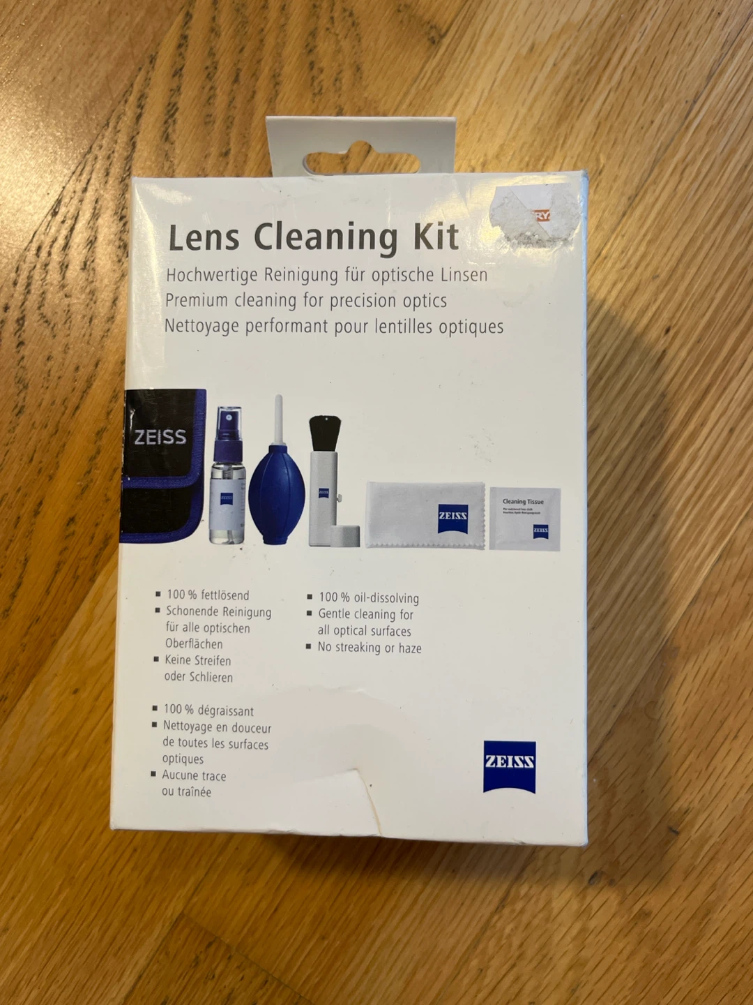 BNIB ZEISS Lens Cleaning Kit