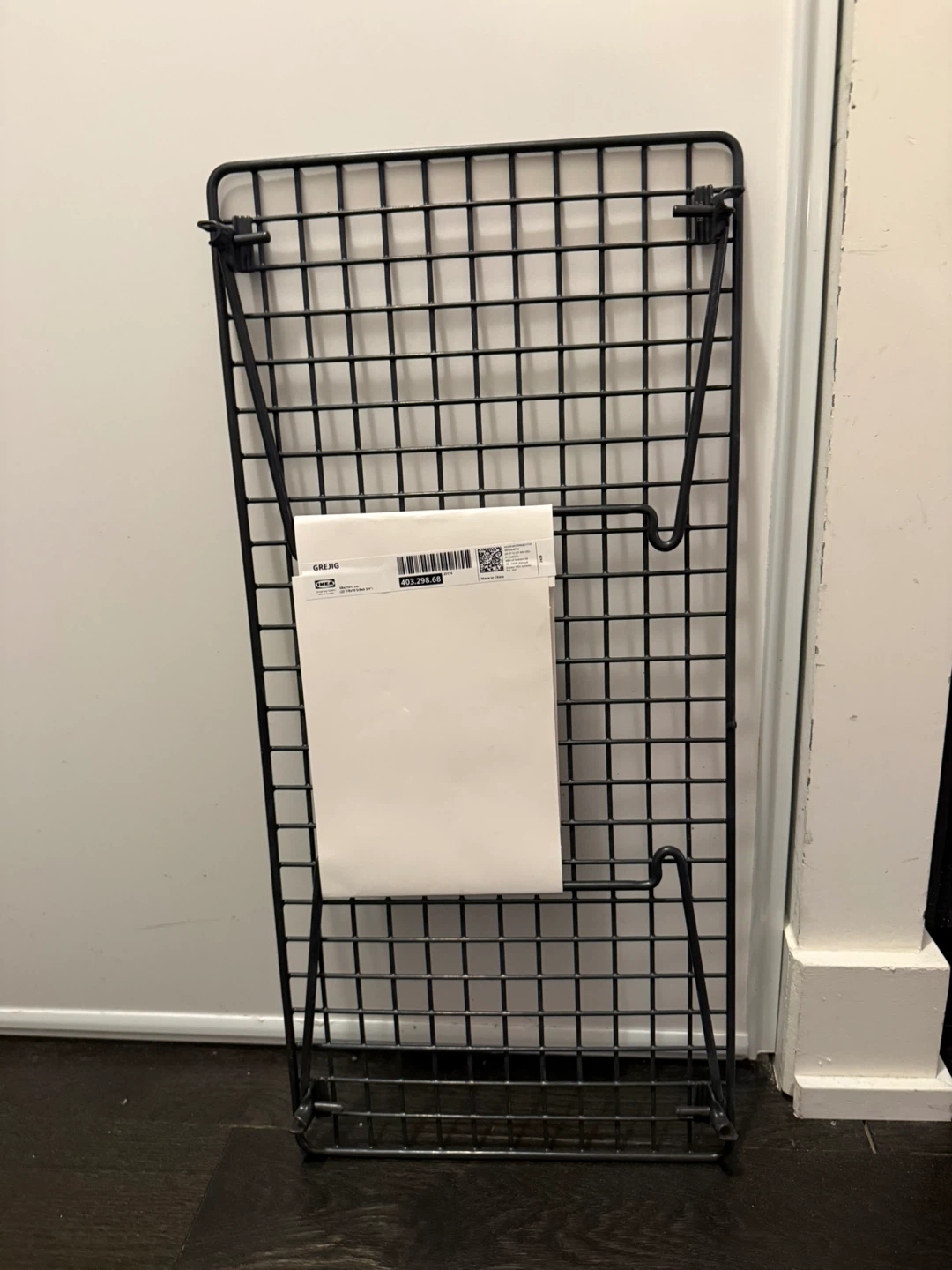 IKEA GREIG Wall Shelf Black