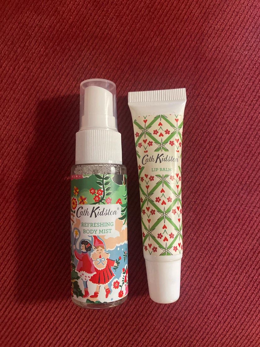 Cath Kidston  Body Mist and Lip Balm Set
