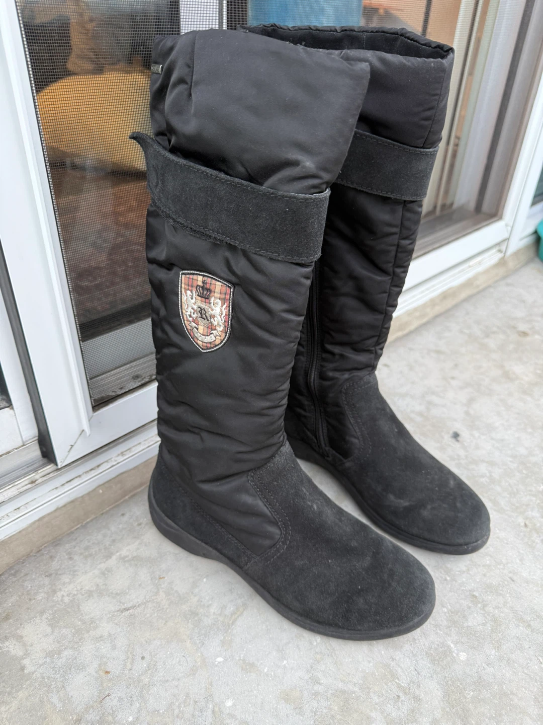 Black Knee-High Boots size 8/5
