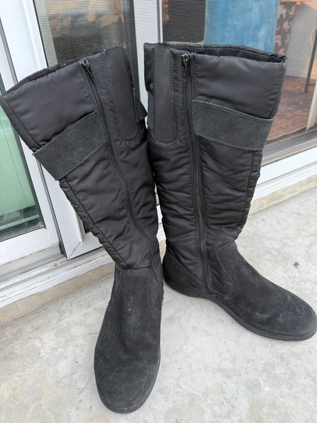 Black Knee-High Boots size 8/5 - photo 2