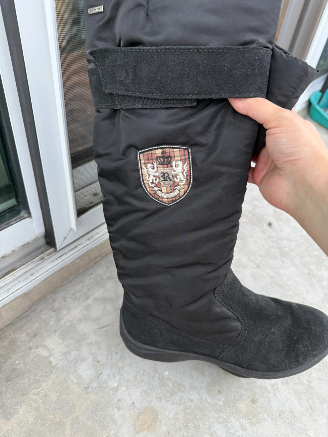 Black Knee-High Boots size 8/5 - photo 3