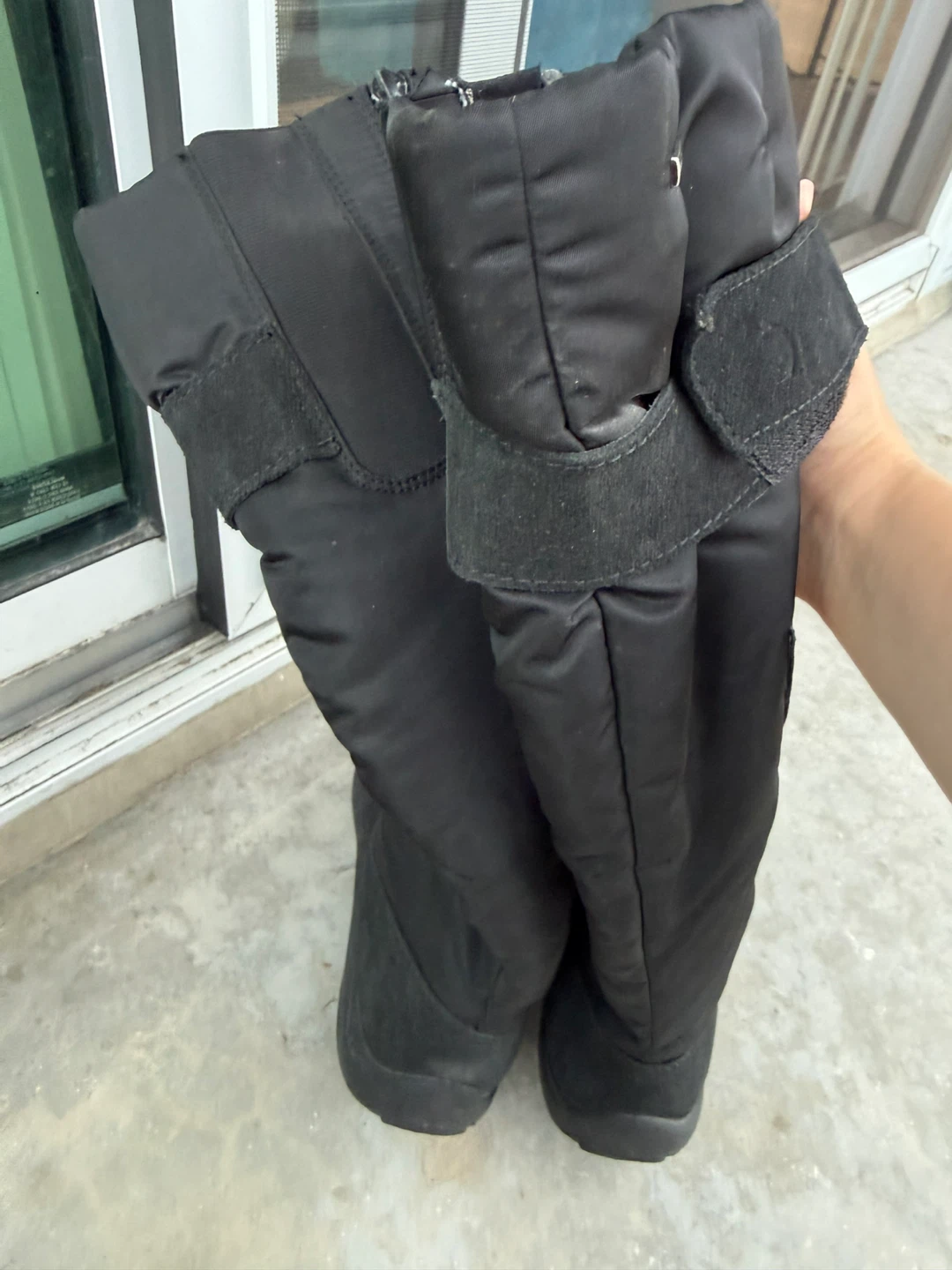 Black Knee-High Boots size 8/5 - photo 4