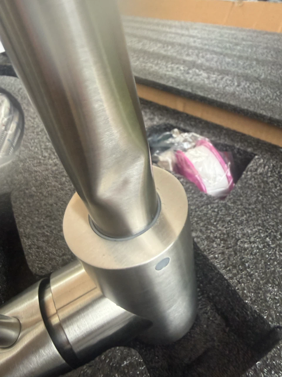 As is. New Stainless Steel Kitchen Faucet - photo 3
