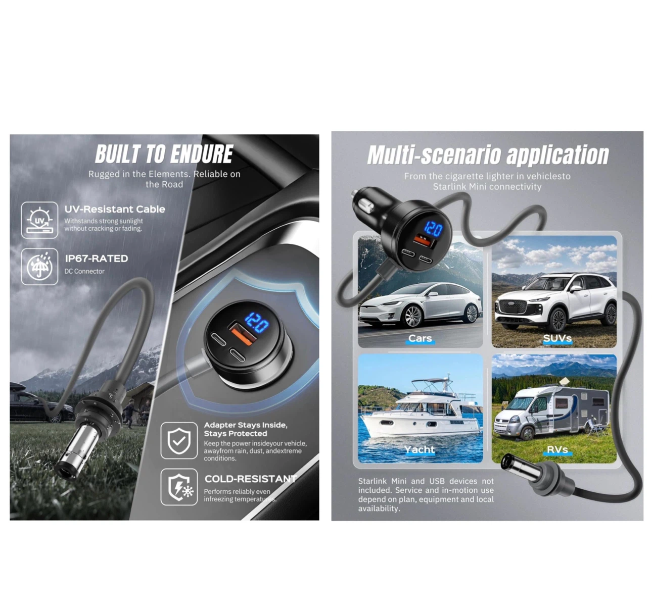 Brand new Car Adapter for Starlink Mini - photo 5