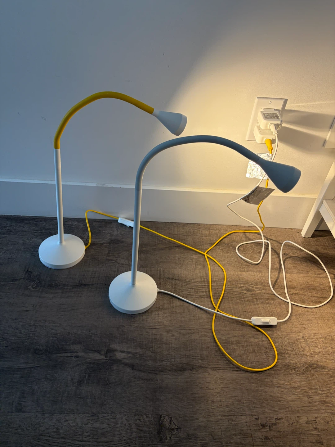 pair of IKEA table lamp for $20