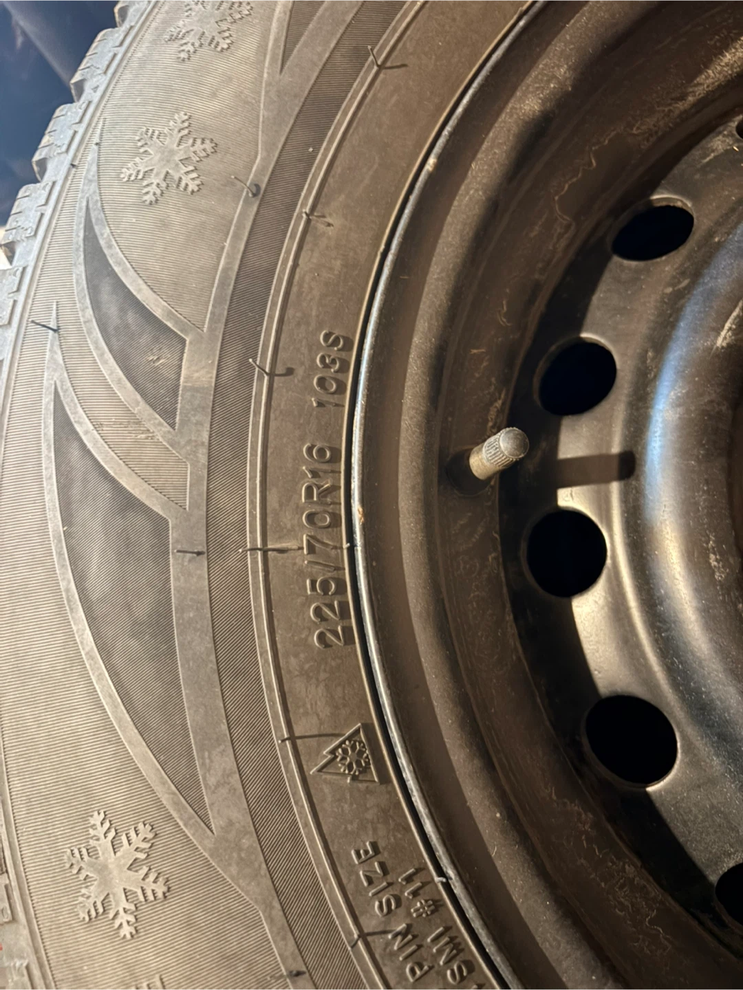 Winter Tire with Rim - photo 3