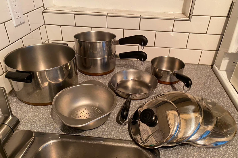 Stainless Steel Pots and Pans Set