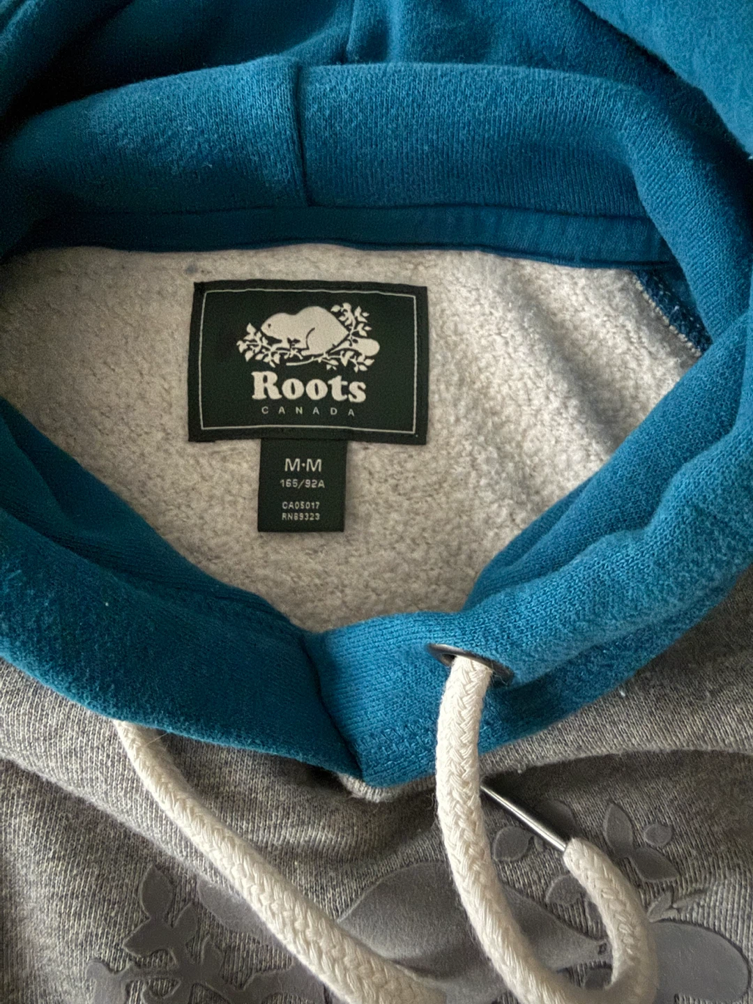 Roots Athletic Goods Hoodie Grey/Teal - photo 3