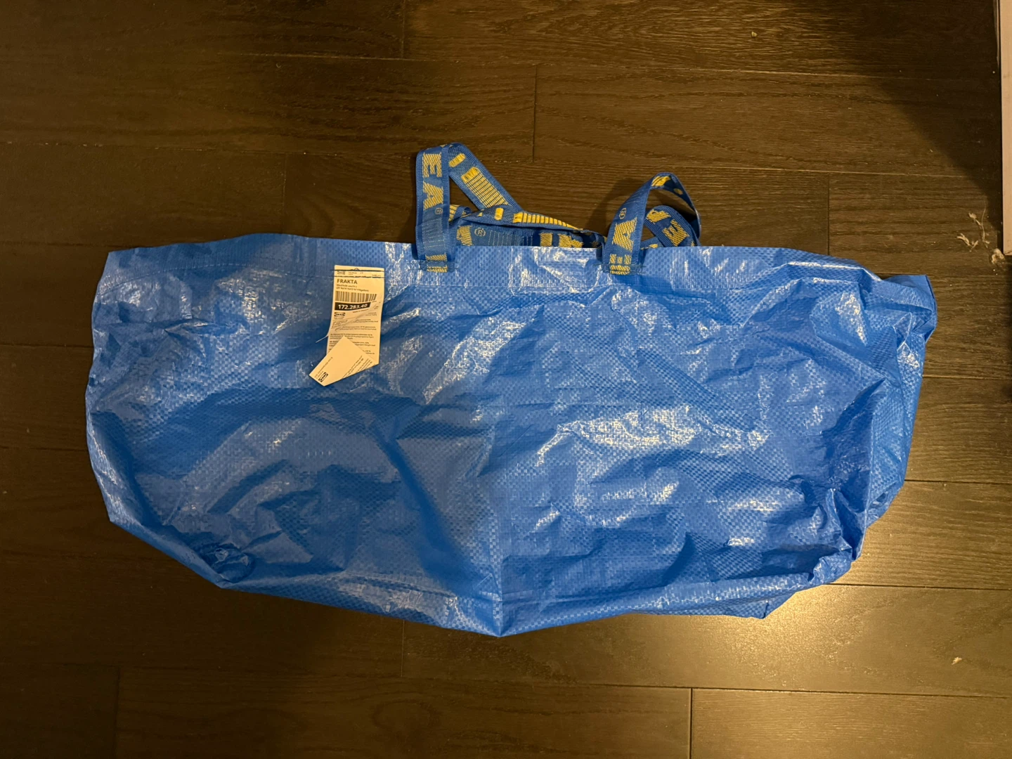 IKEA FRAKTA Blue Large Shopping Bag