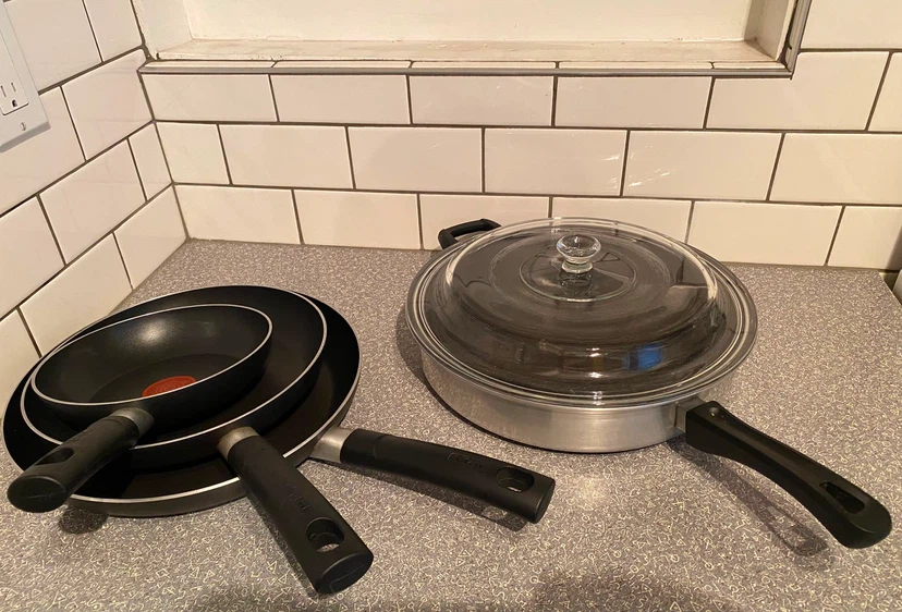 T-fal Frying Pan Set