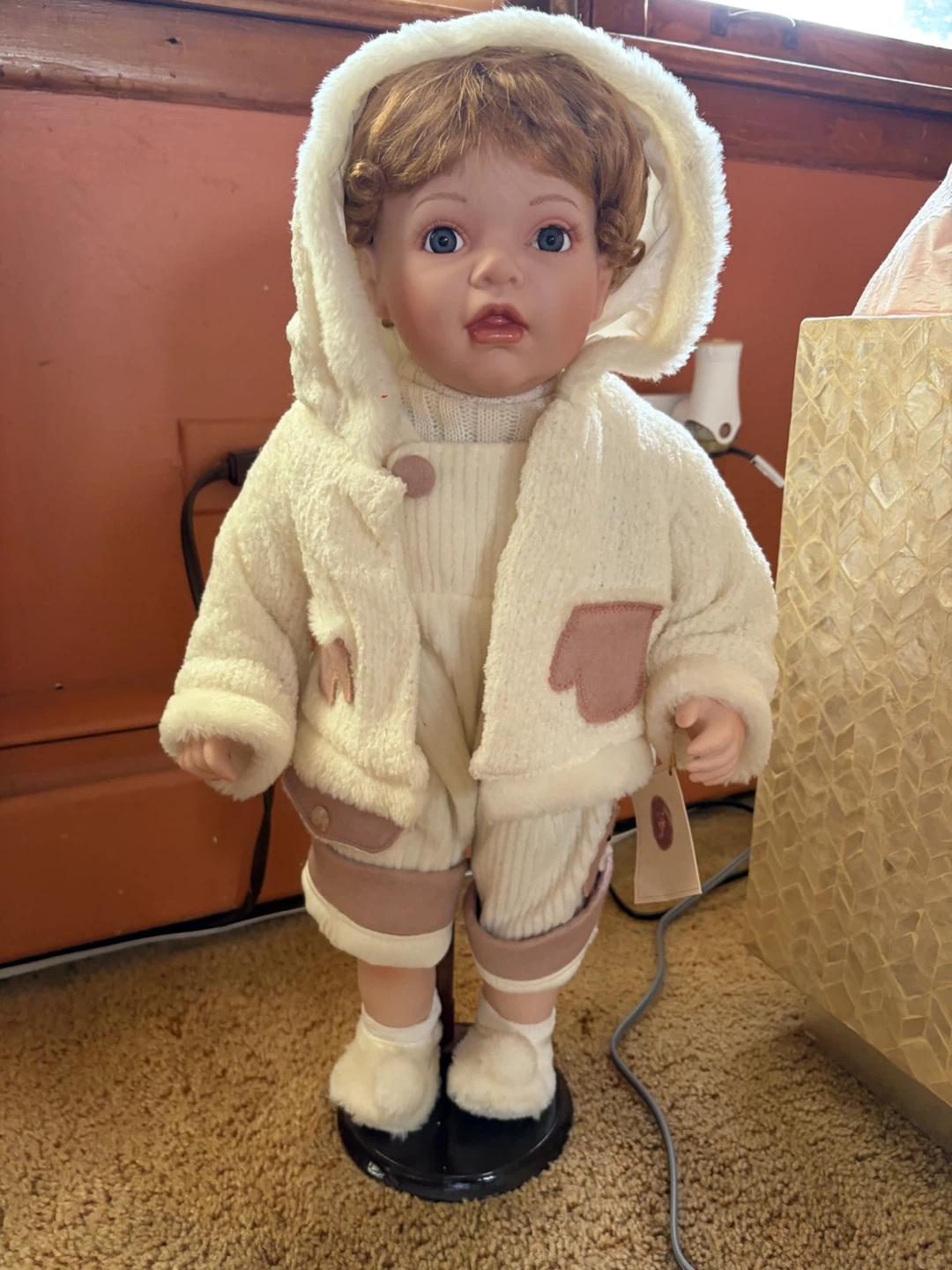Collectible Doll in Winter Outfit