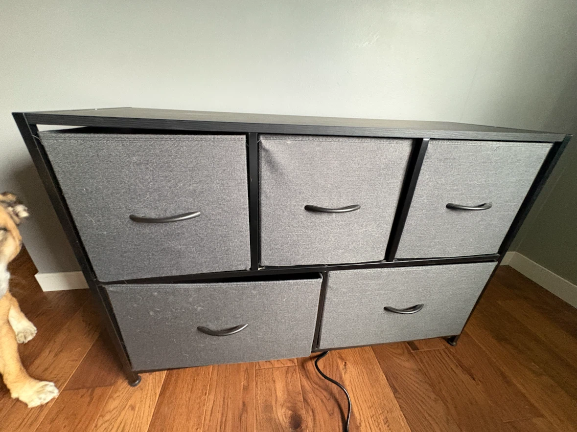 5 Drawer Dresser Storage Unit - photo 2