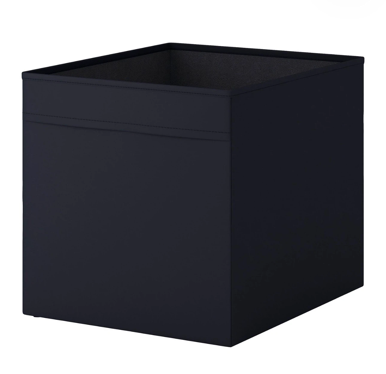 Dark Blue Fabric Storage Bin - set of 9