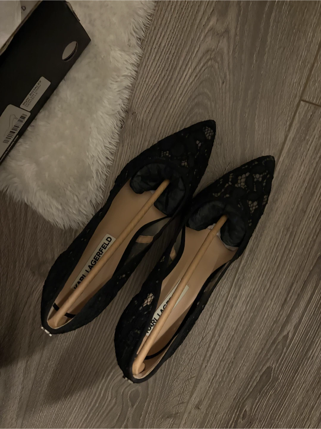 Karl Lagerfeld Lace High Heel