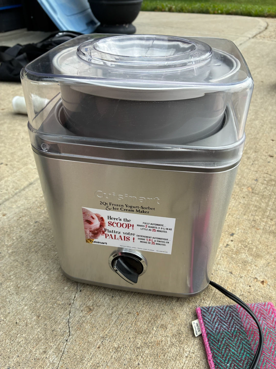 Cuisinart Ice Cream Maker