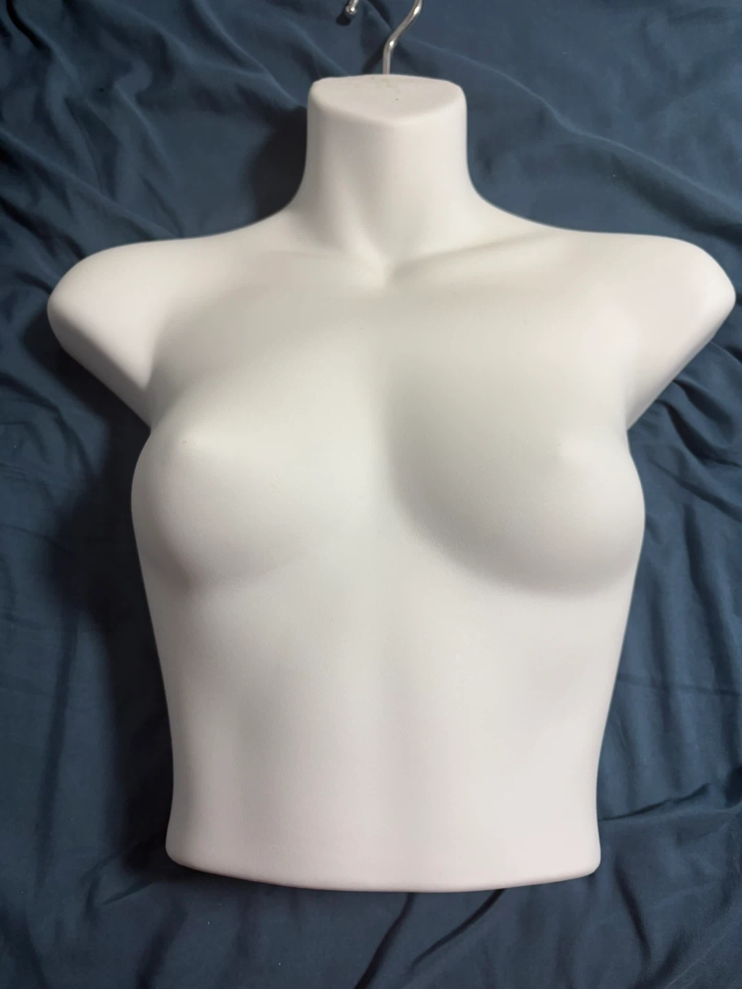 White Female Mannequin Torso Display Form