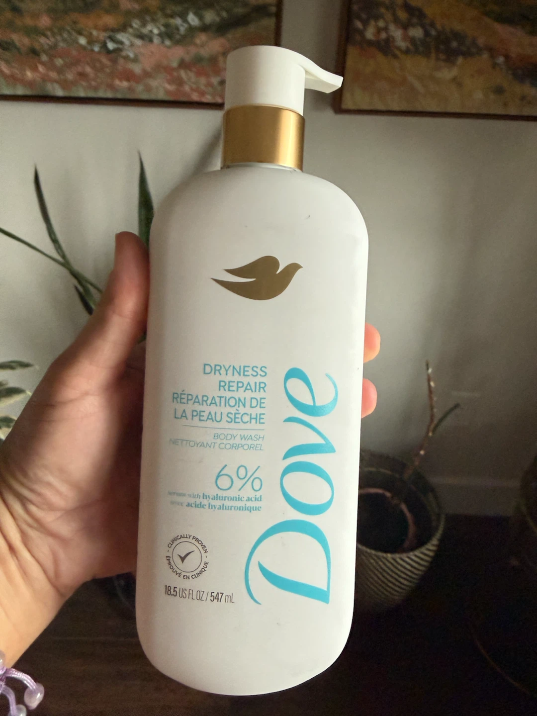 Dove Dryness Repair Body Wash 547 mL