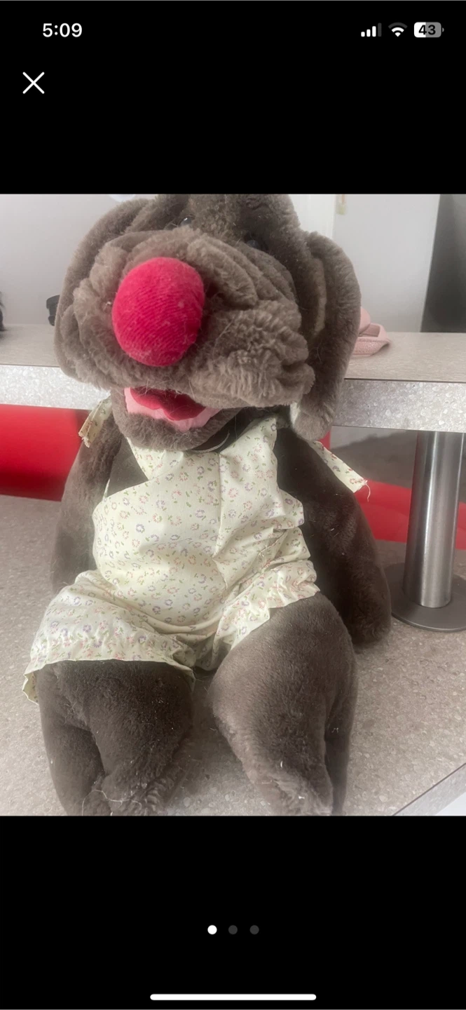 Collectable Wrinkles Plush Toy puppet