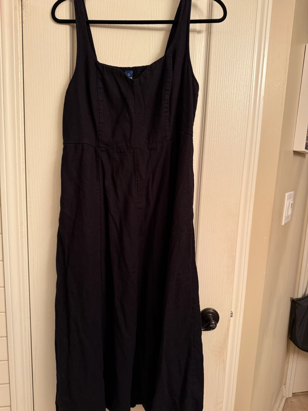 Old Navy Black Smocked Sundress XL