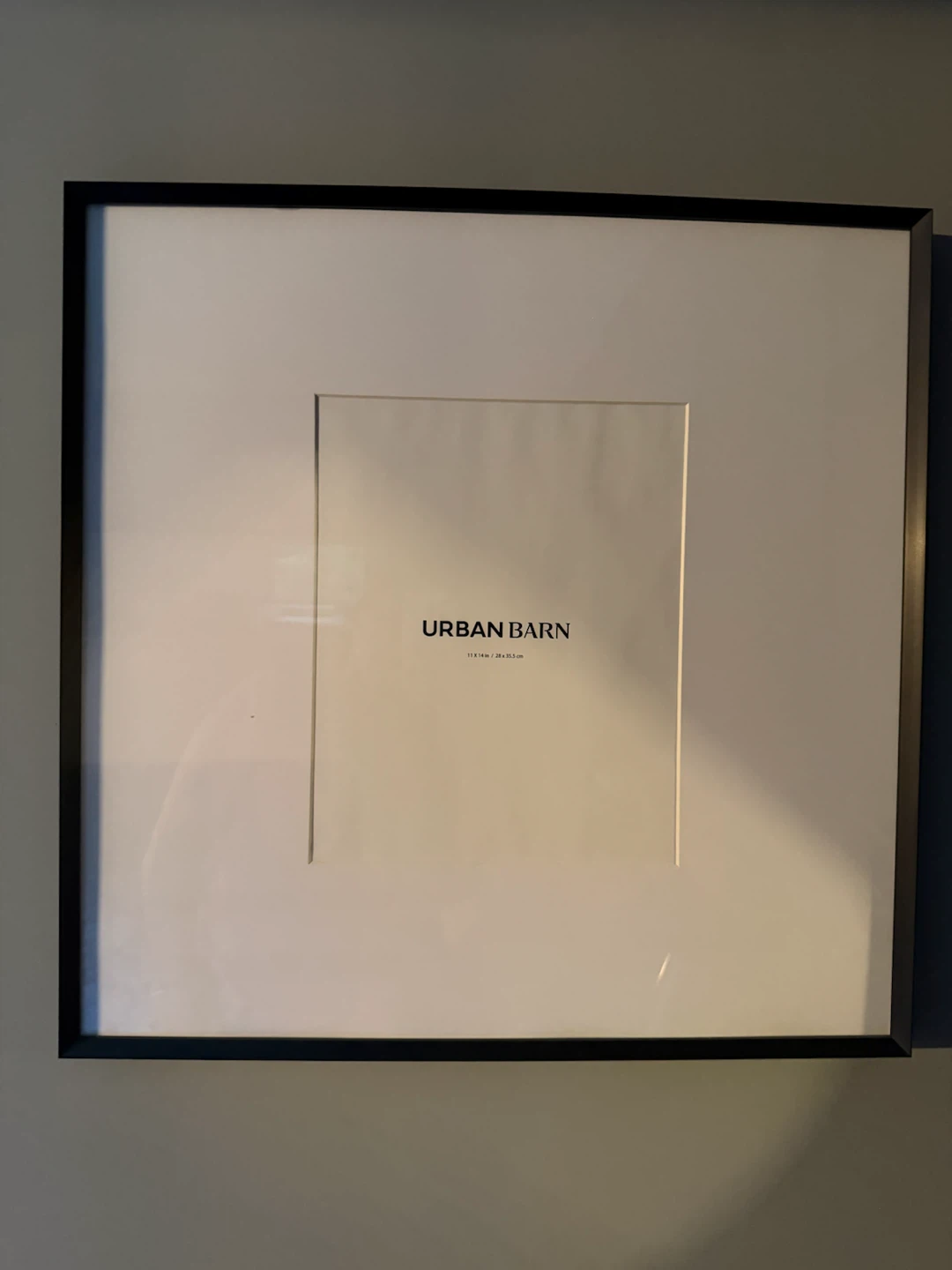 Urban Barn Picture Frame 11x14