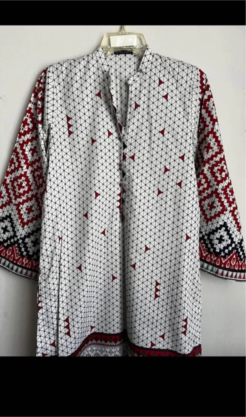 Junaid jamshed Shirt and Dupatta