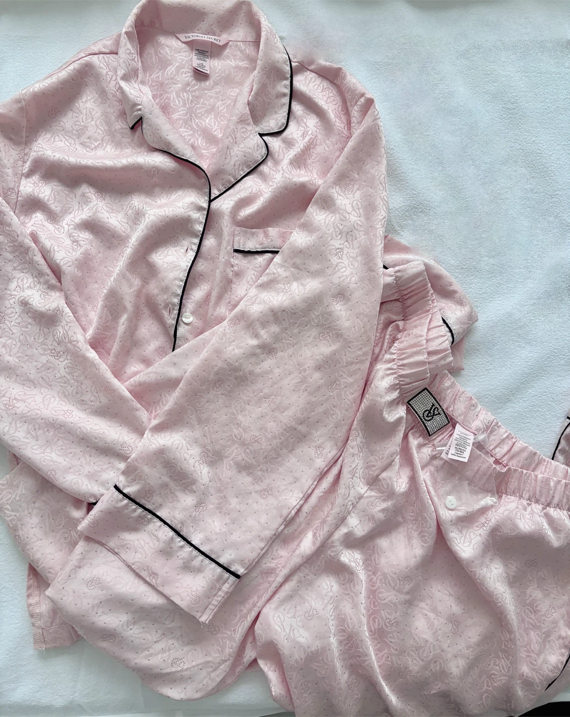 Victoria's Secret Pink Pajama Set  L