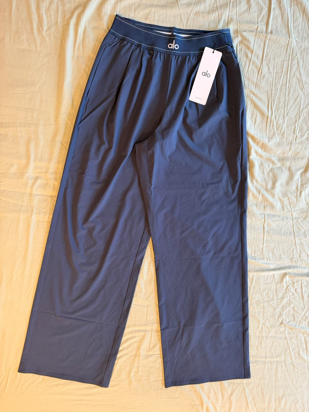 Alo Yoga Suit Up Trouser (Regular) - Navy, Size S
