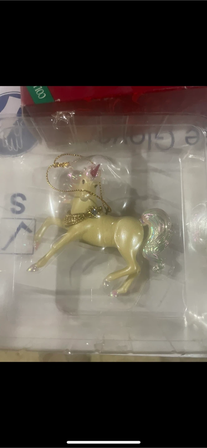 American Greetings Forget Me Not Collectible Unicorn Ornament - photo 2