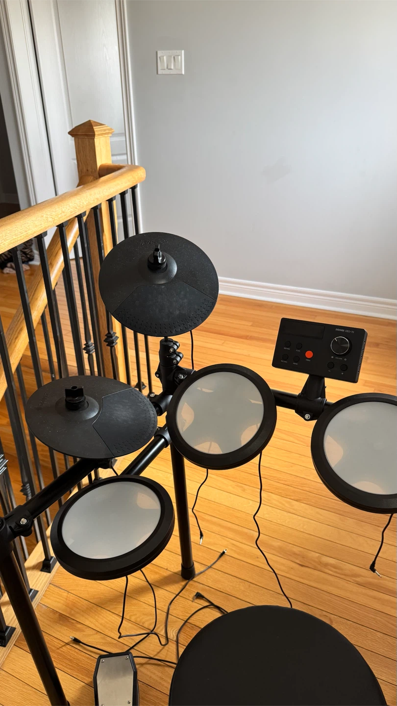 Donner Electric Drum Set, DED-70 - photo 2