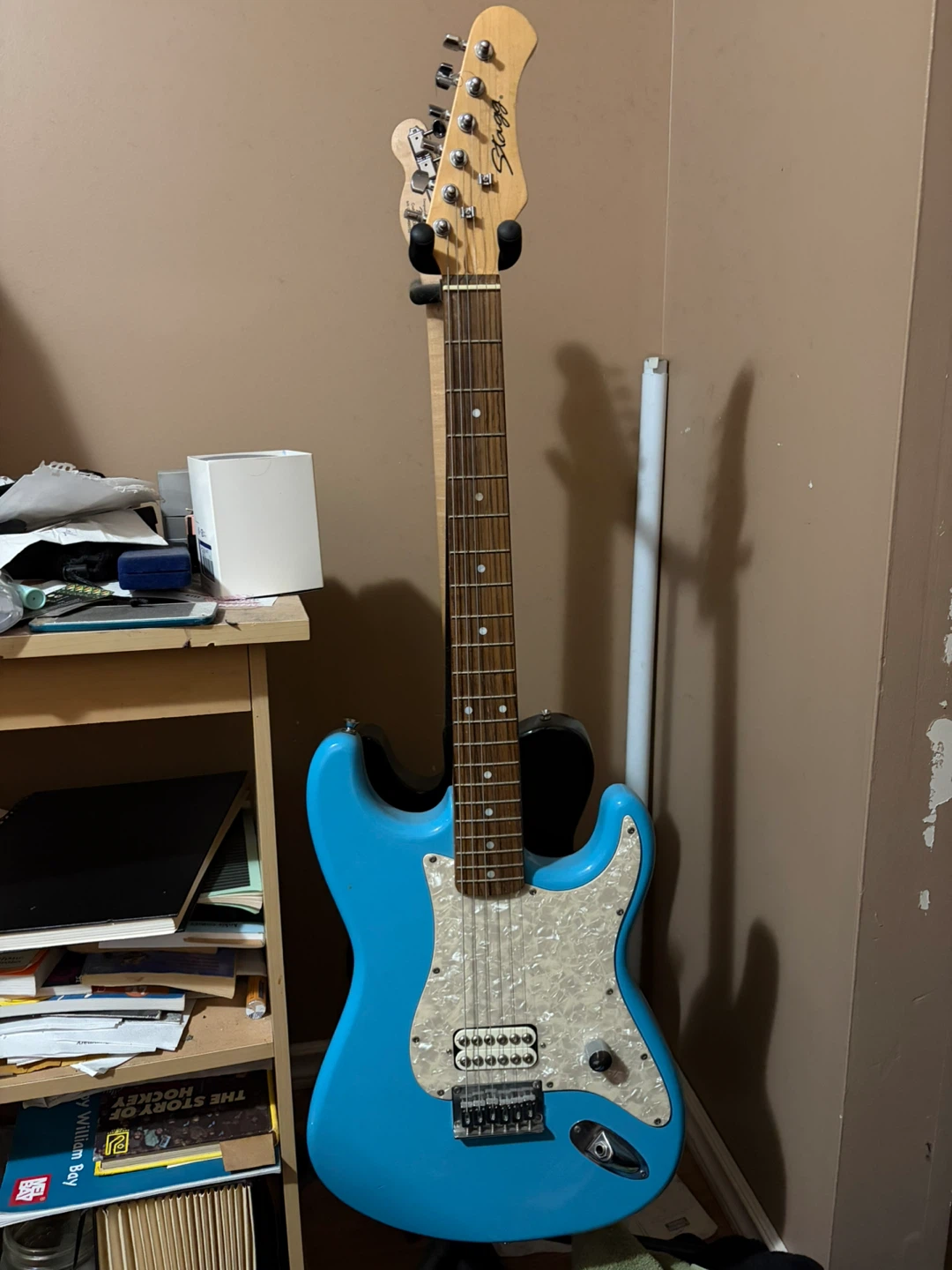 Stagg electric strat-style guitar