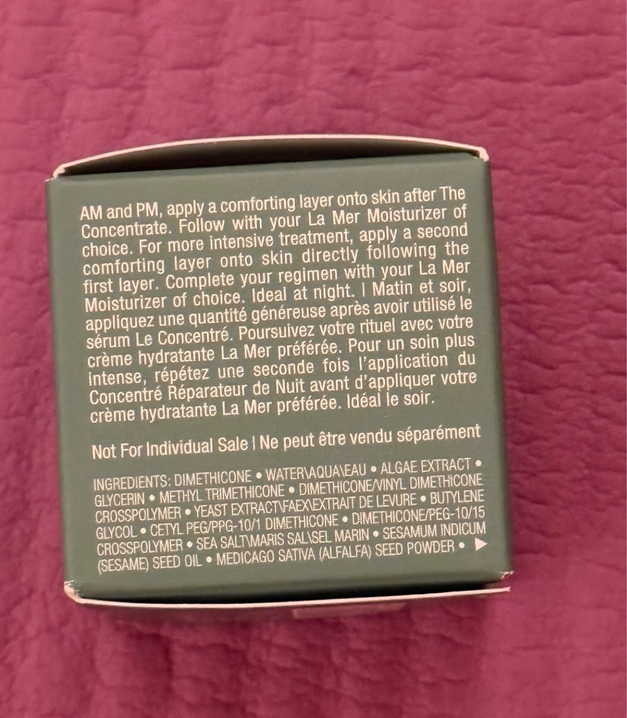 NEW✨La Mer The Night Recovery Concentrate Serum .24 oz / 7 ml - photo 2