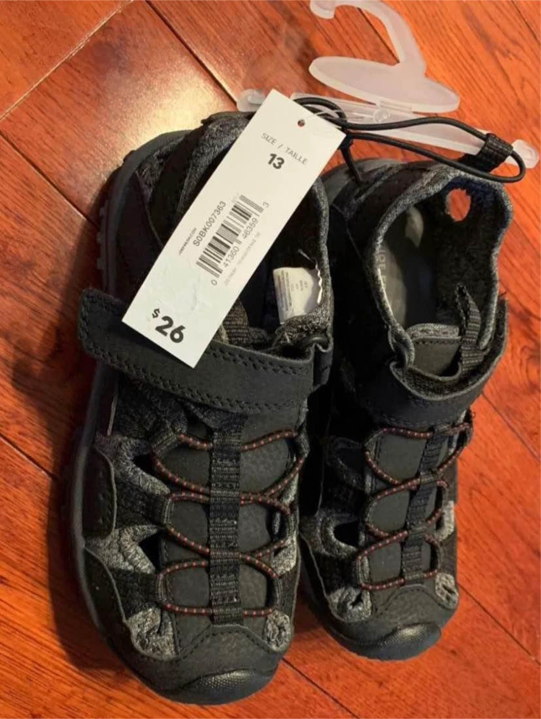 New, Joe Fresh Kids Sandals closed toe, size 13. - photo 2