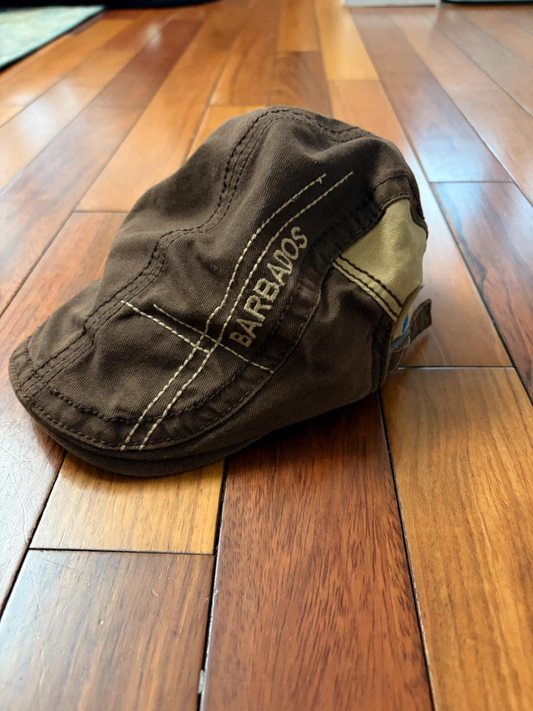 Vintage Brown Barbados Flat Cap - photo 3