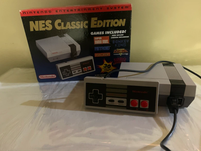 Nintendo NES Classic Edition Console with Controller