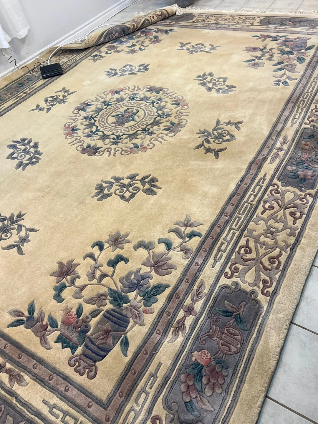 Super Chinese Handmade Rug - 10' x 14'
